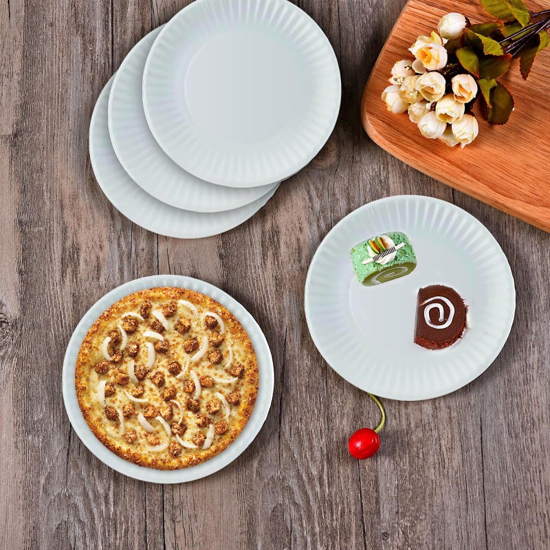 Perfect Stix أطباق ورقية Perfect Stix 9-100، 9 بوصة، بيضاء (عبوة من 100) - Image 2